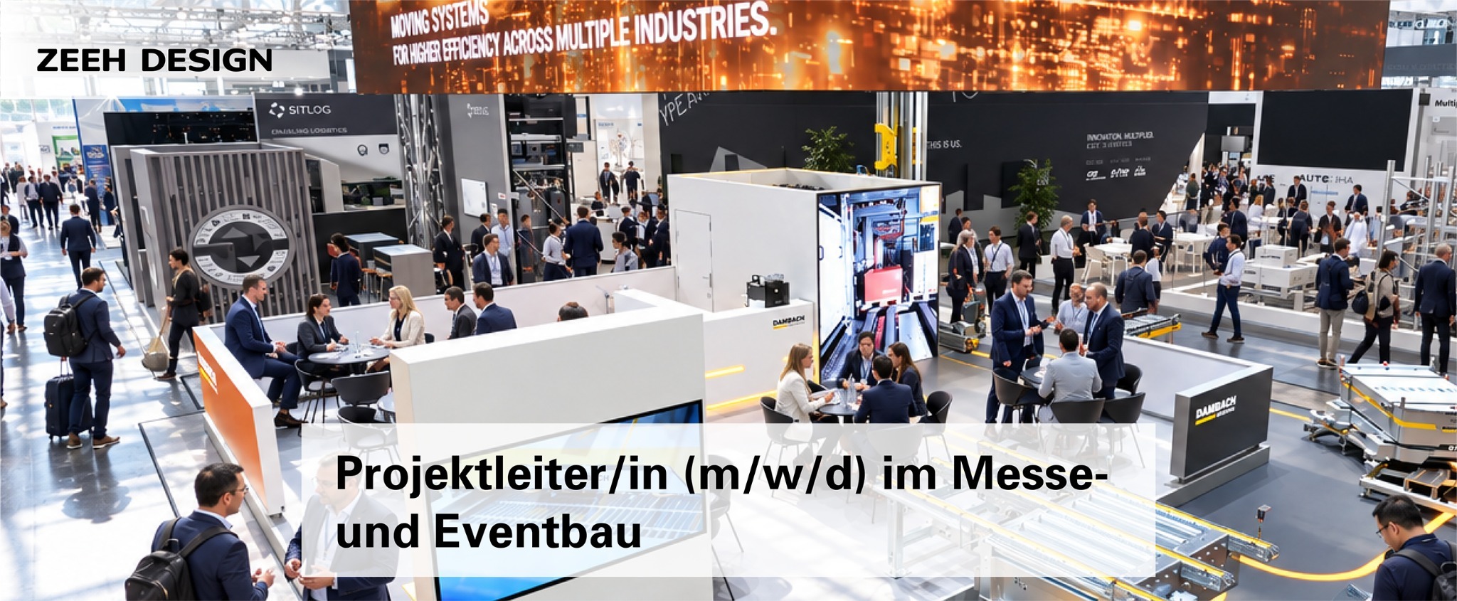 Projektleiter/in (m/w/d) im Messe- und Eventbau – Zeeh Design